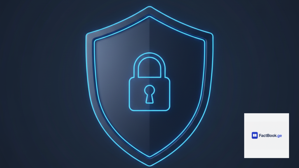 მონაცემთა დაცვის და კონფიდენციალურობის პოლიტიკის სიმბოლო.